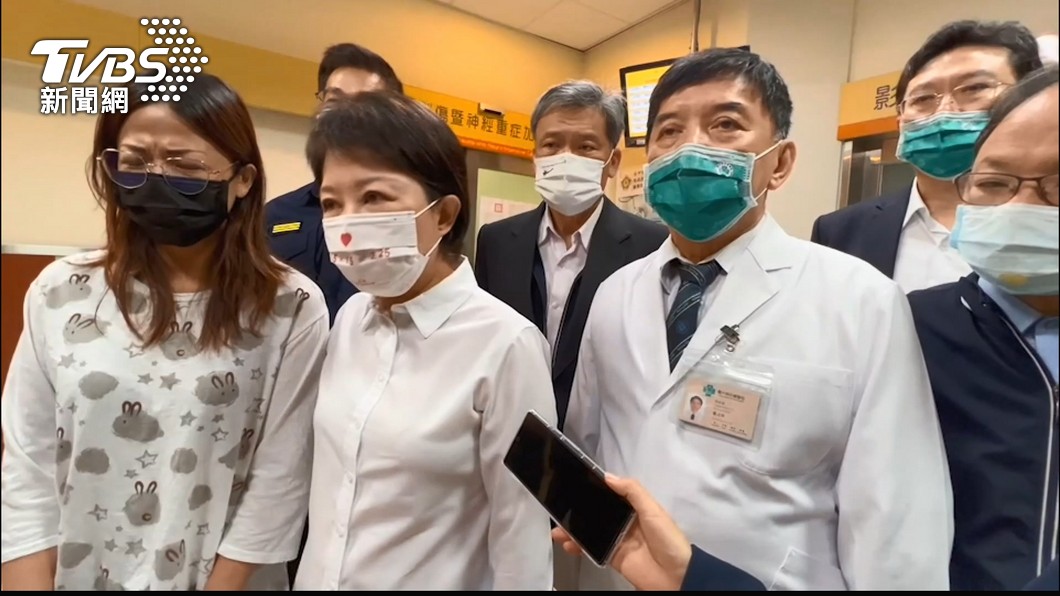 盧秀燕日前誓言將查明惡煞背後是誰撐腰。(圖/TVBS)