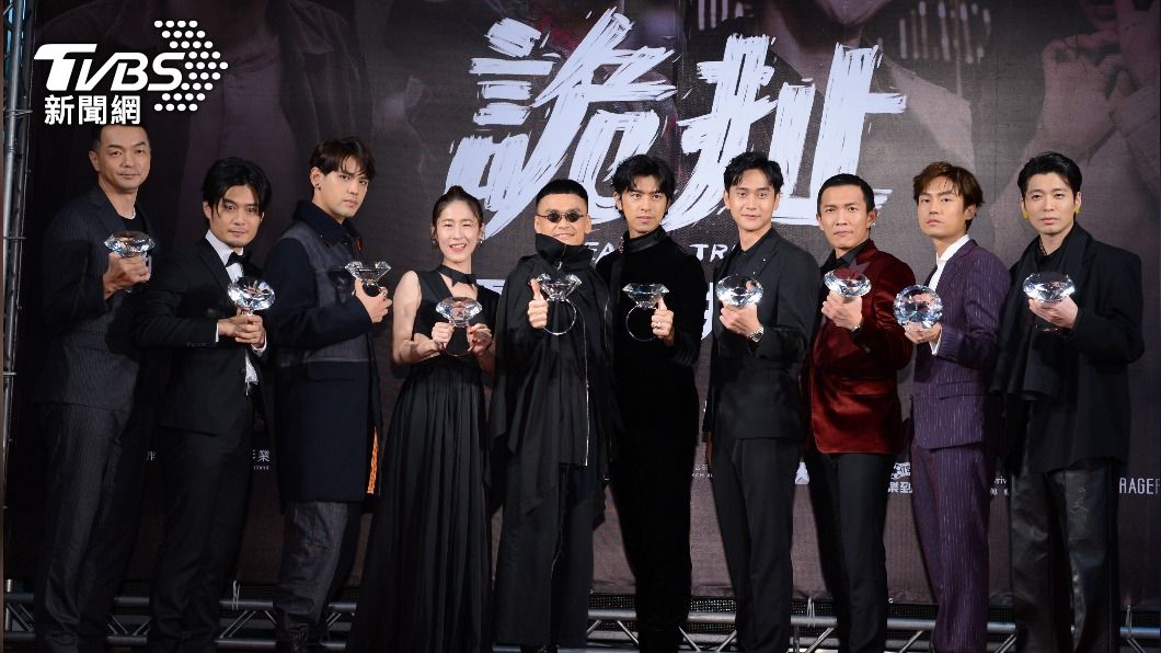 劉冠廷以電影《詭扯》奪得「最佳男配角」。(圖/TVBS)