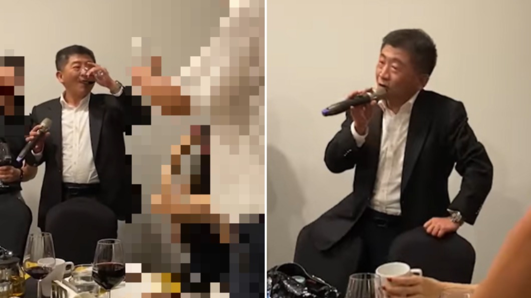 網傳陳時中「不戴罩嗨唱女陪喝片」　衛福部還原當天情況