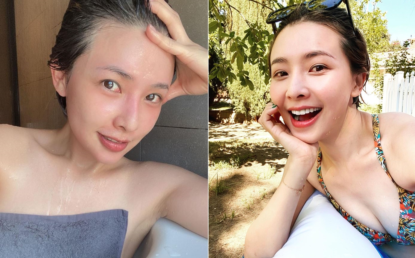 吳婉君火辣曬照。(圖/翻攝自吳婉君IG)