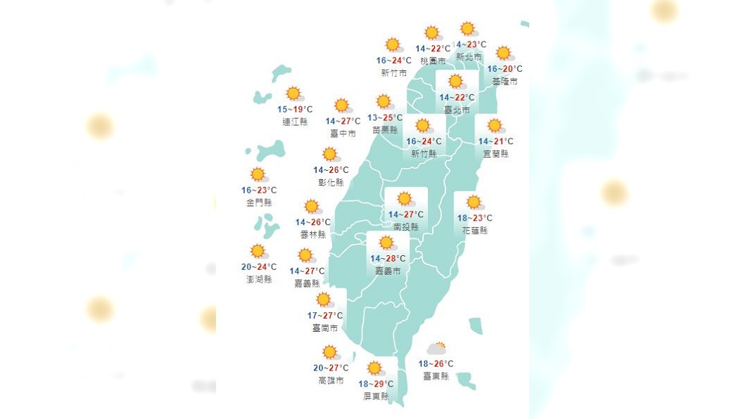 圖／中央氣象局