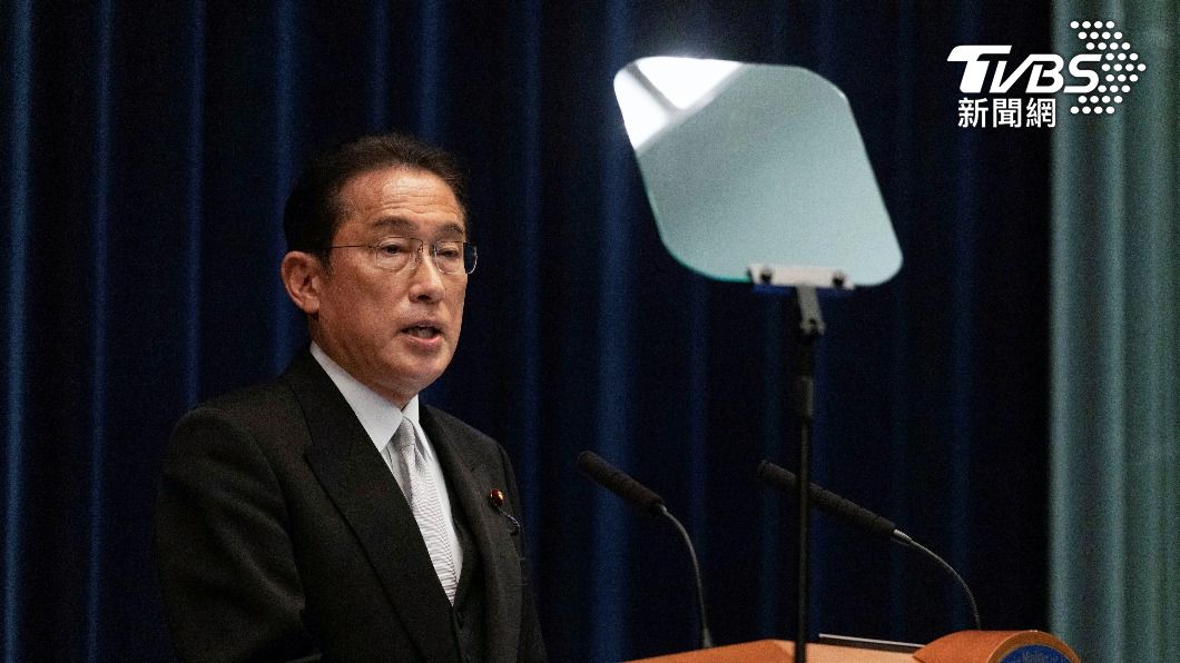 日本首相岸田文雄。(圖/達志影像路透社)