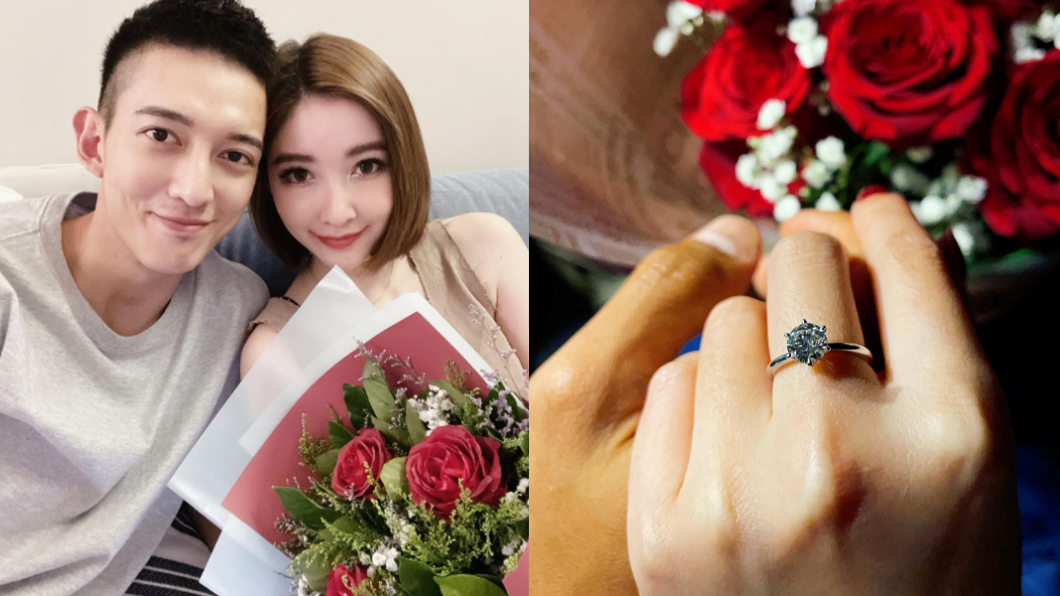 藝人王家梁和許維恩於今日登記結婚。(圖/翻攝自許維恩臉書)