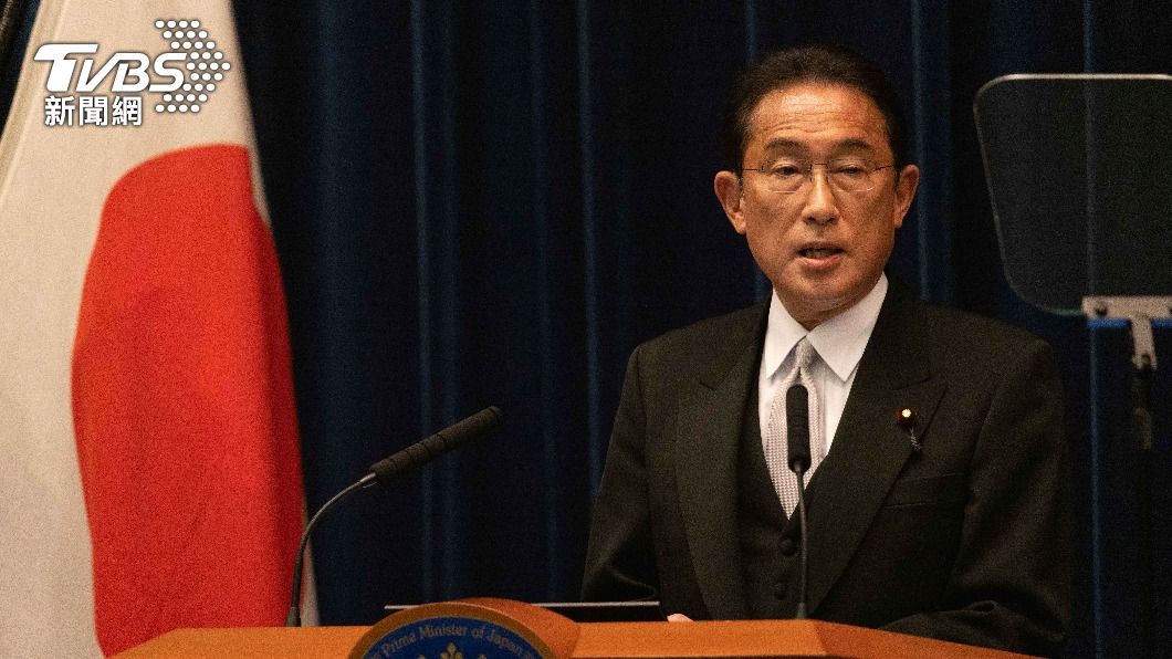日本新任首相岸田文雄。(圖/達志影像美聯社)