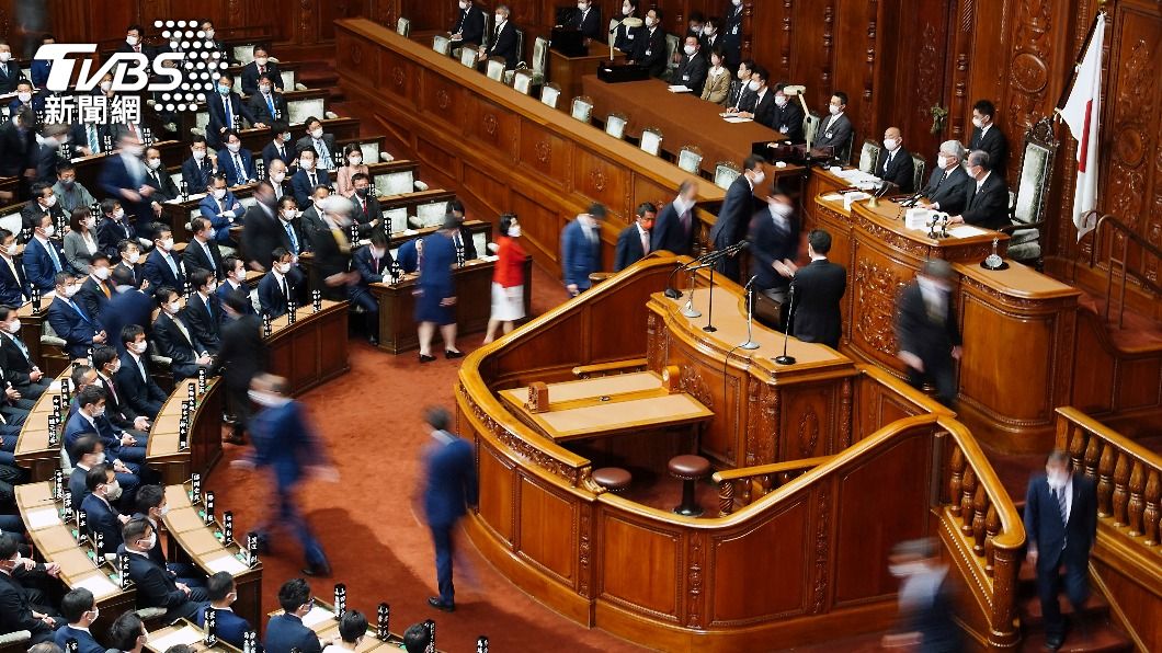 日本國會10日投票選出首相人選。(圖/達志影像美聯社)