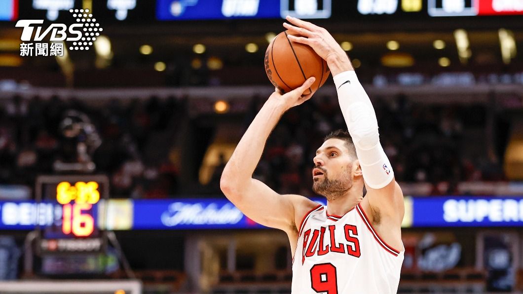 NBA公牛中鋒佛契維奇驚傳染疫 至少休10天