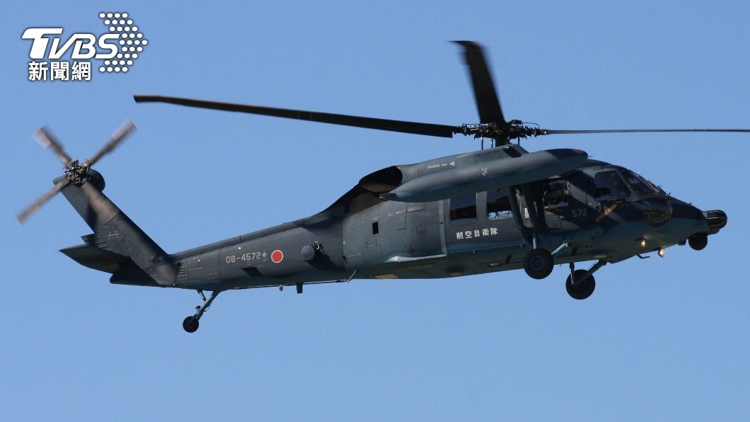 救援用「UH-60J航空機」。（示意圖／shutterstock 達志影像）