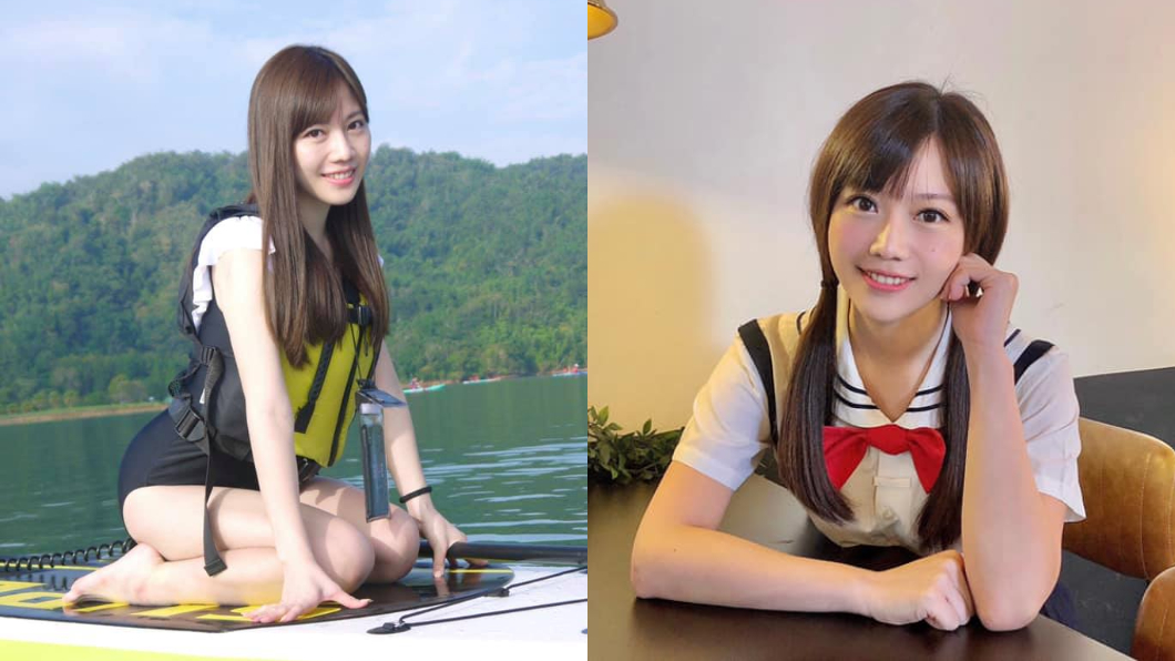 蔡尚樺淡妝素顏就像高中生。(圖/翻攝自蔡尚樺臉書)