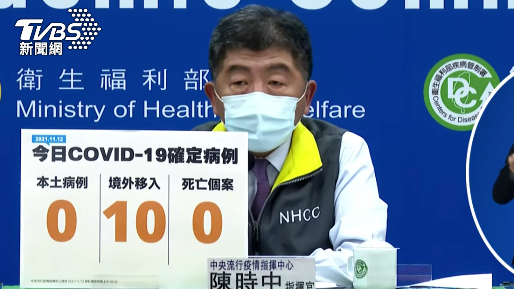 指揮官陳時中。(圖/TVBS)
