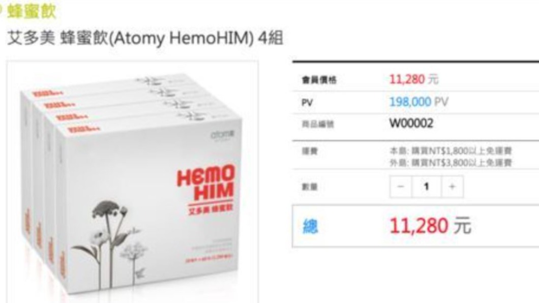 快訊／艾多美蜂蜜飲含肝毒成分！3年已售逾千公噸