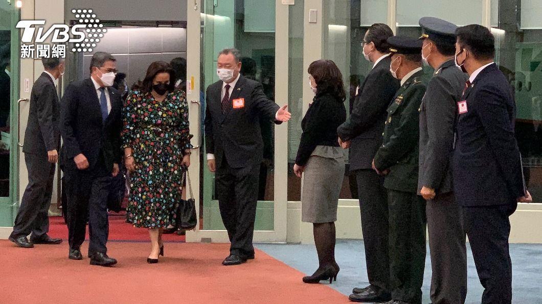 患難見真情！宏都拉斯總統會面蔡英文　喊話「和台灣站一起」