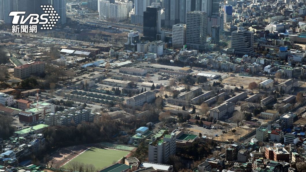 美國在南韓有多個軍事基地,約有28500位駐軍。(圖/達志影像美聯社)