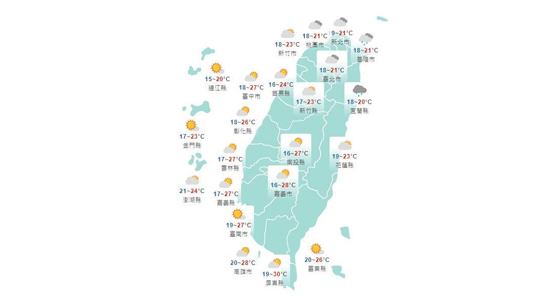 圖/中央氣象局