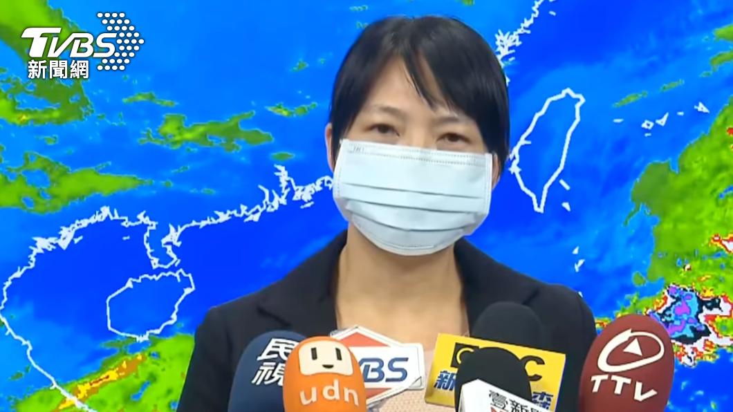 中央氣象局預報員陳伊秀。(圖/TVBS)