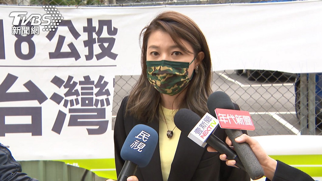 民進黨台北市議員顏若芳。(圖/TVBS)