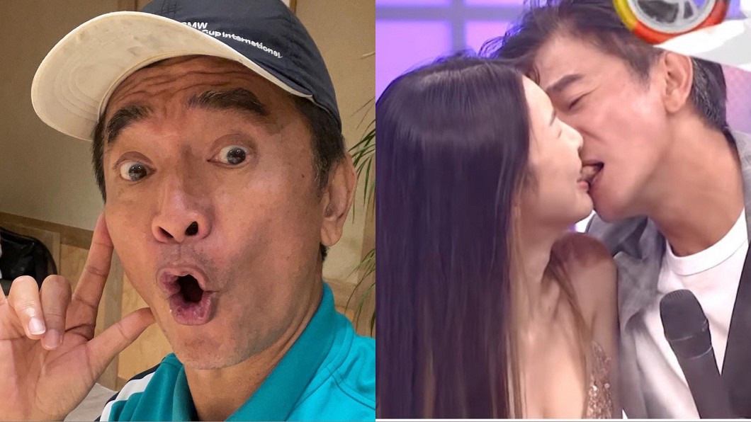 吳宗憲和蘇心甯共吃一塊肉，嚇傻在場來賓。（圖／翻攝自吳宗憲臉書、綜藝大熱門YouTube頻道）