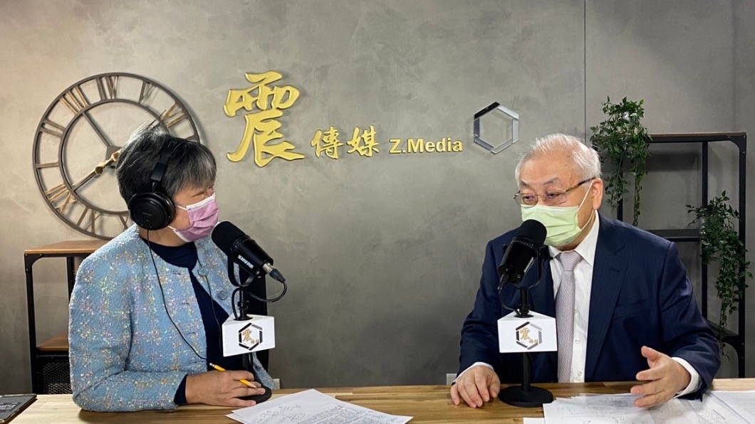 主計長朱澤民揭曉一碗蚵仔麵線全台平均價要52元。(圖/《新聞不芹菜》提供)