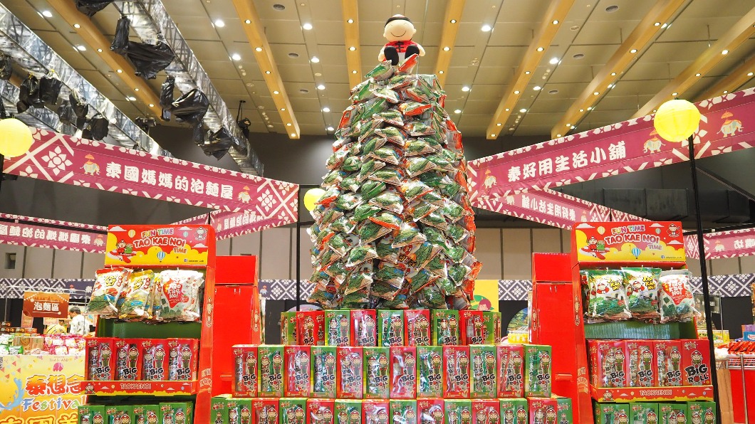 泰國知名海苔美食展也有販售。(圖/業者提供)