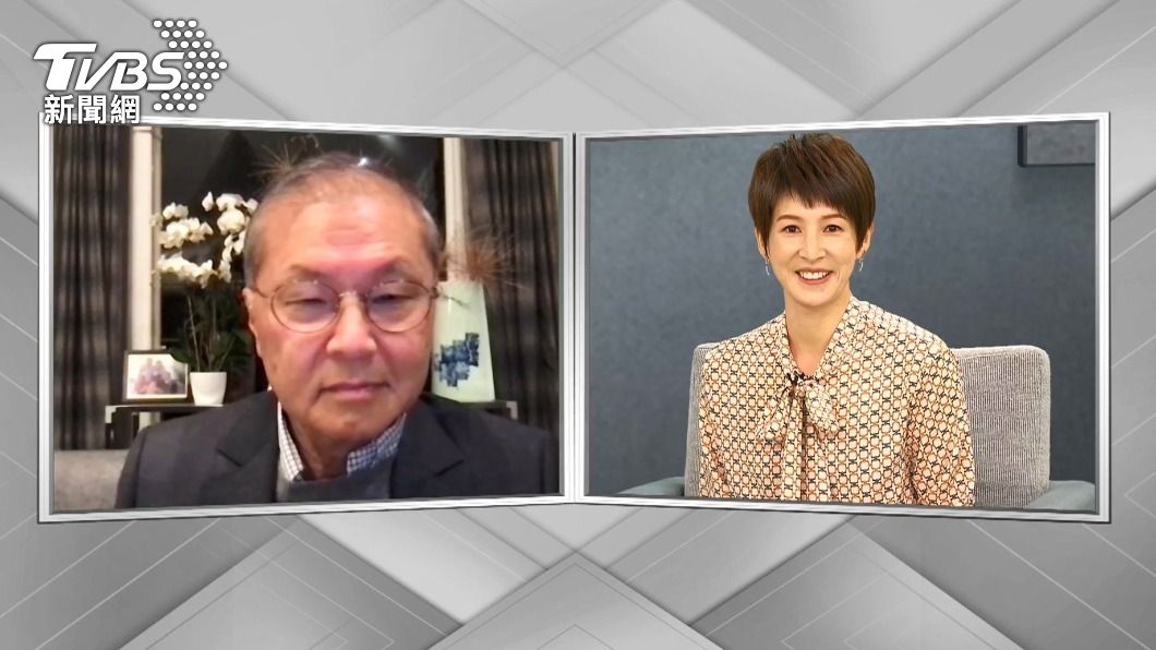 何大一接受TVBS專訪。（圖／TVBS）