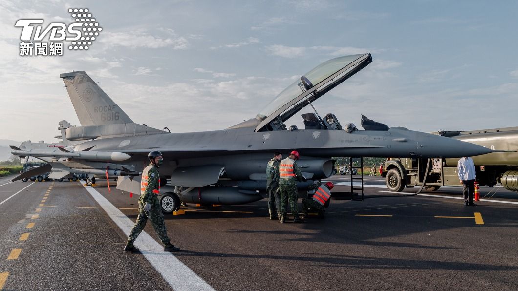 F-16是台灣空軍主要戰力。(圖/總統府提供)