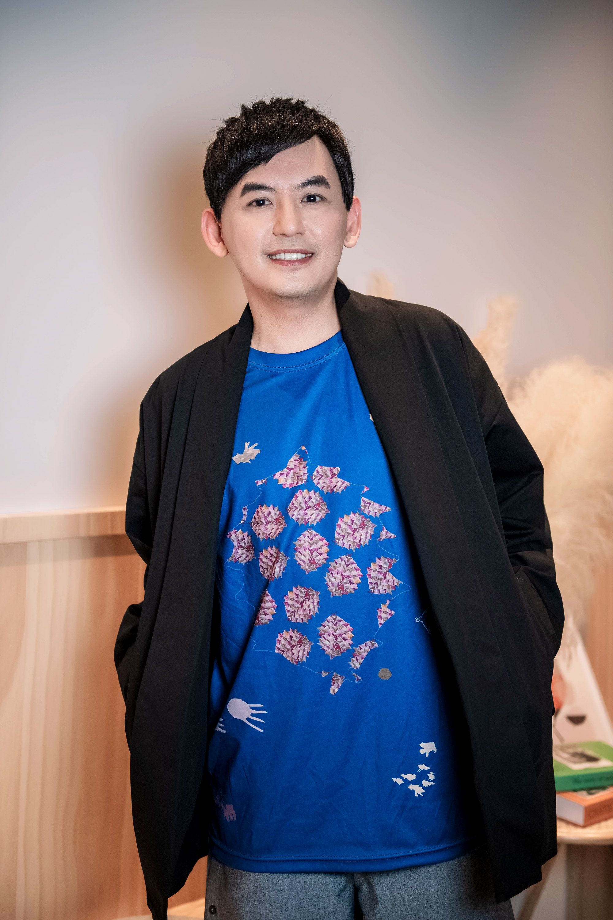 對公益從不缺席的黃子佼擔任《地球迷航》宣導大使,為自閉症人士獻愛。(圖/LiTV、齊石傳播提供)