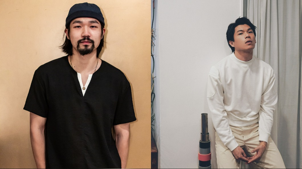 《濁水漂流》導演李駿碩與金馬男配入圍者柯煒林來台參加金馬獎。（圖／滿滿額提供）