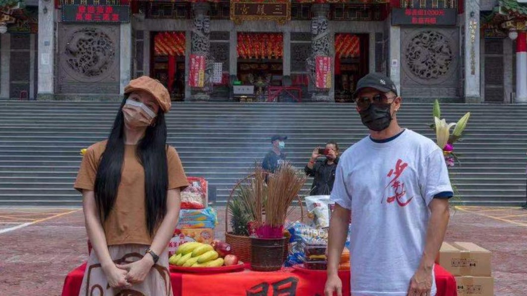 李千那和黃尚禾近來合作電影《少年吔》。(圖/翻攝自Shang-Ho Huang 黃尚禾臉書)
