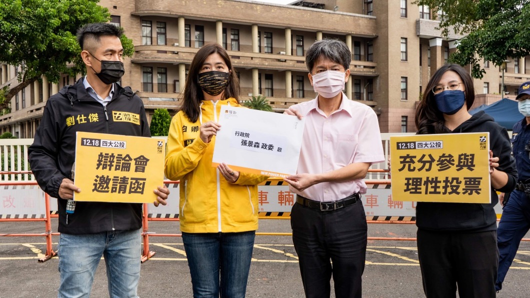 挨批集體智商只有13歲 時力邀張景森公投辯論
