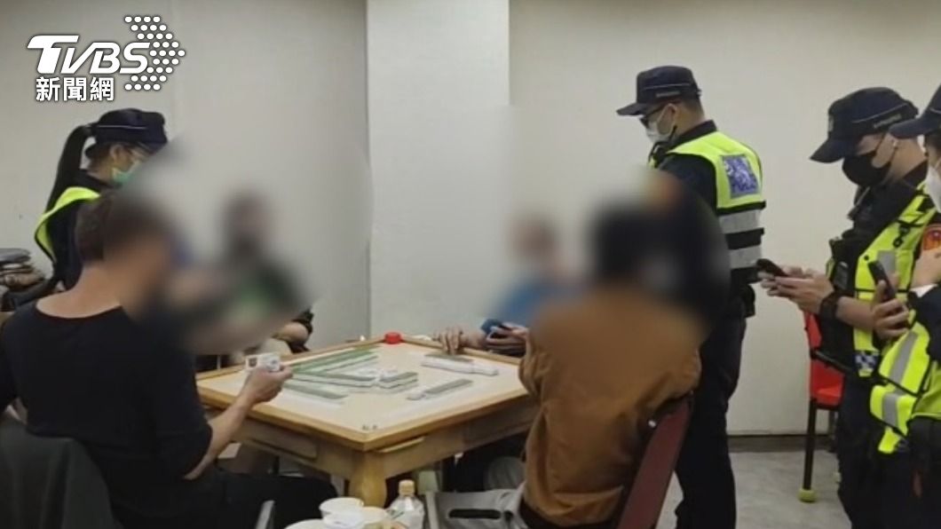 萬華區麻將館。(圖/TVBS)