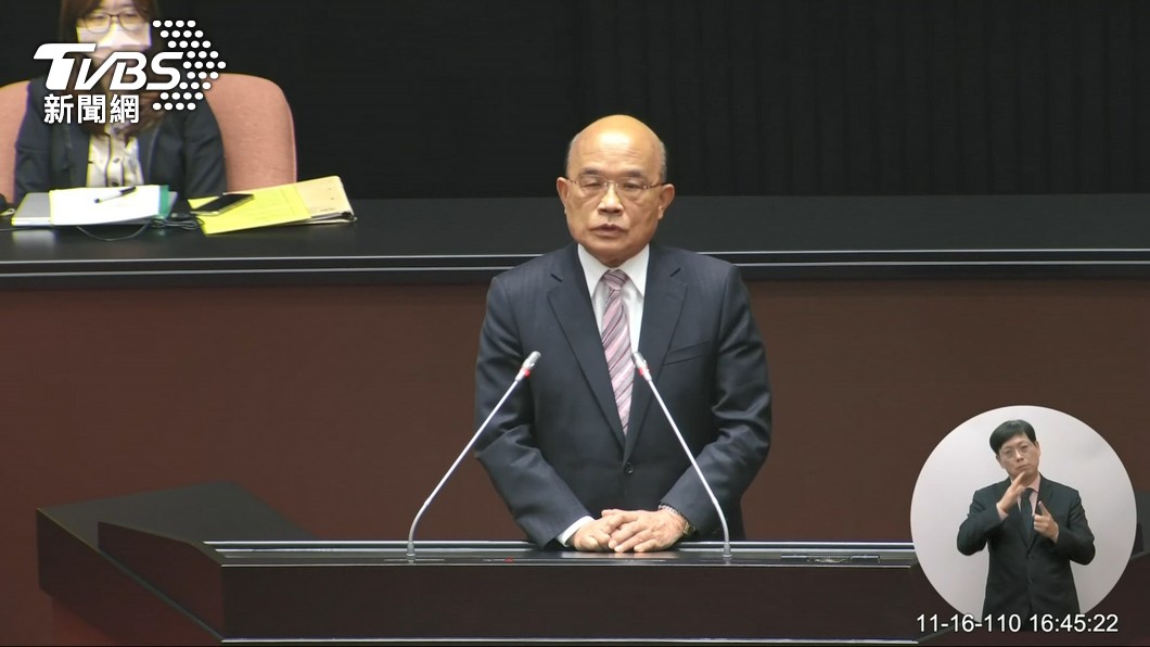 畢業感言?總質詢結束 蘇自詡「每日三省吾身」
