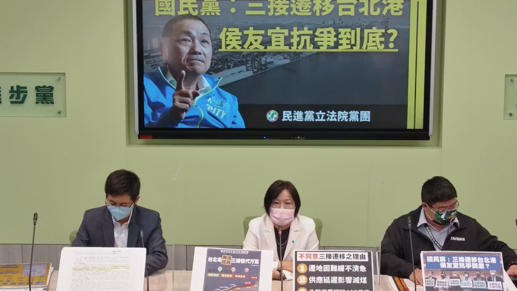 立法院民進黨團今舉行記者會，回應拜習會議題。(圖／民進黨團提供）