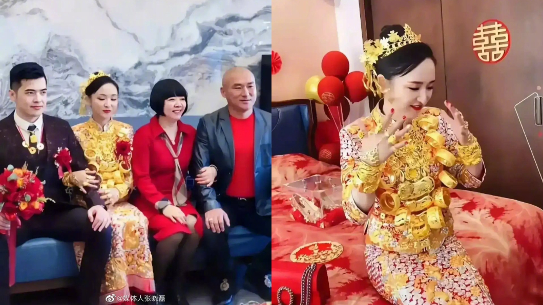 浮誇場面讓網友看了都直呼羨慕。(圖/翻攝自微博)