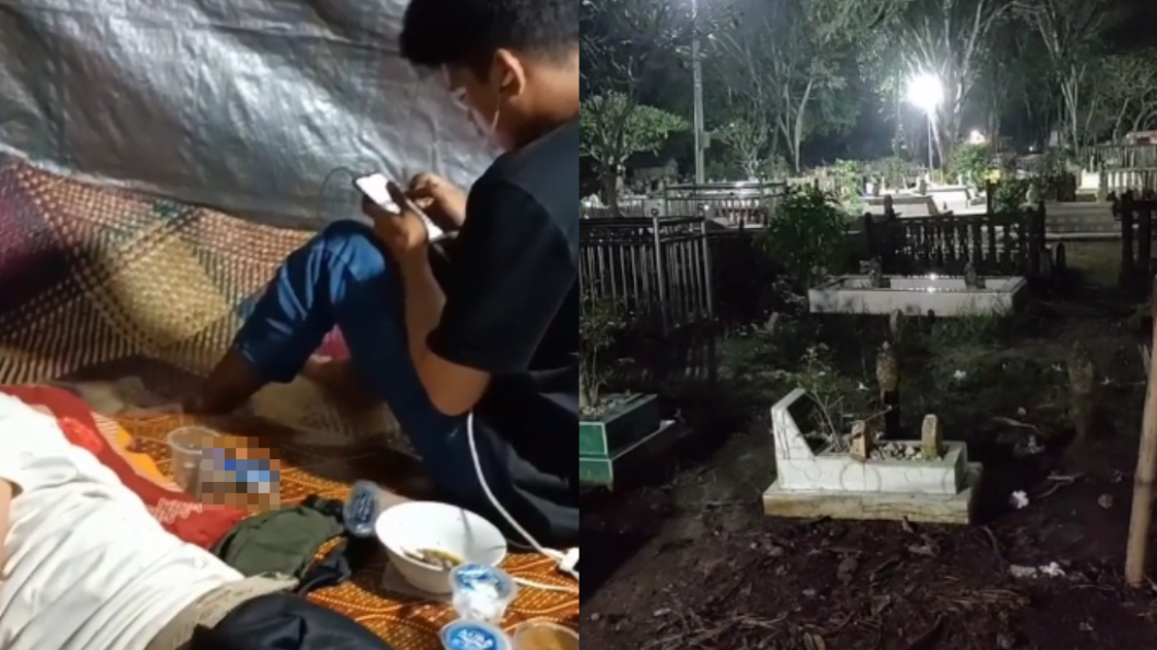 墳墓旁睡一晚賺2千!印尼「這特殊行業」年輕人搶做