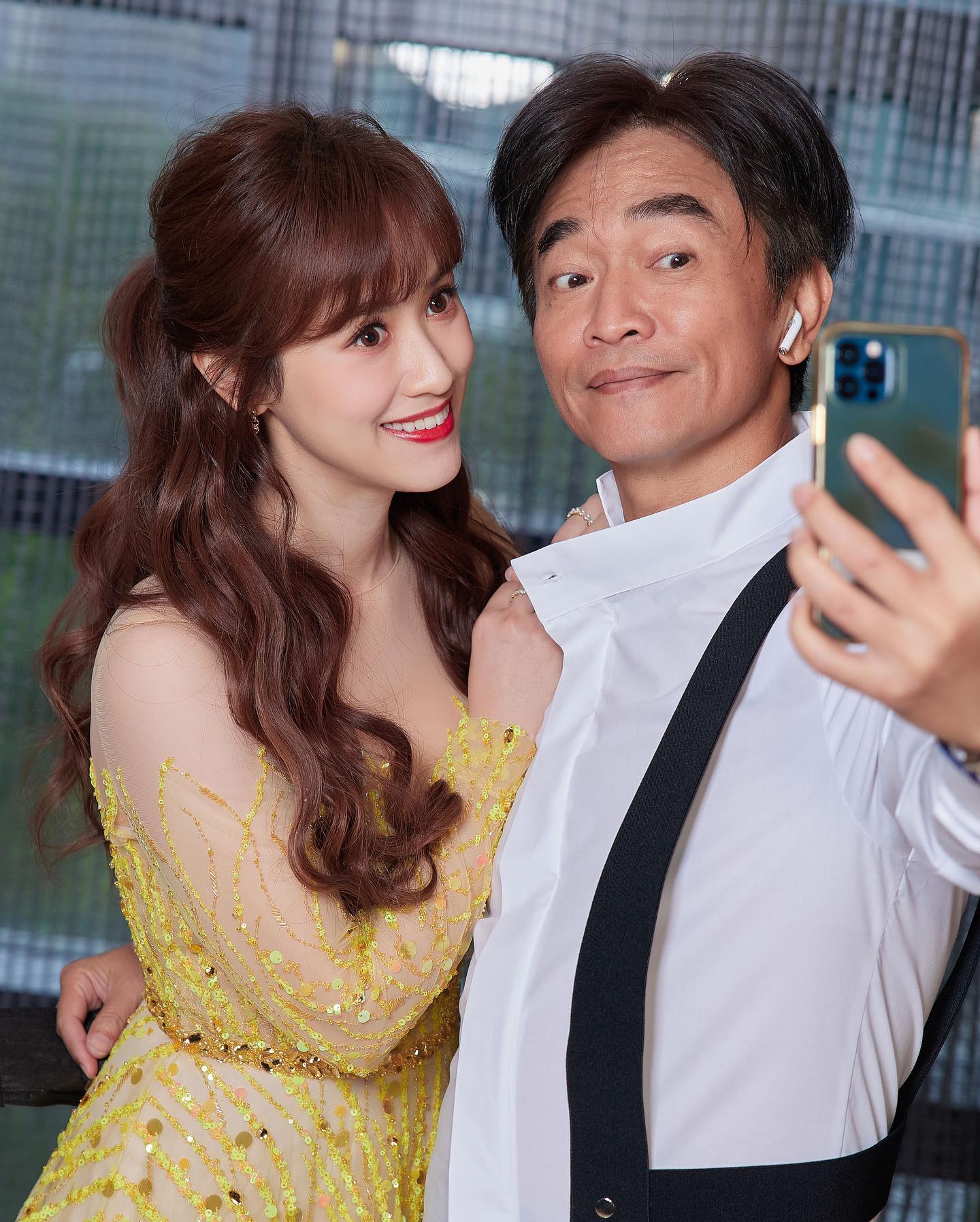 吳宗憲、吳姍儒父女感情融洽。(圖/翻攝自吳姍儒 Sandy Wu Facebook)