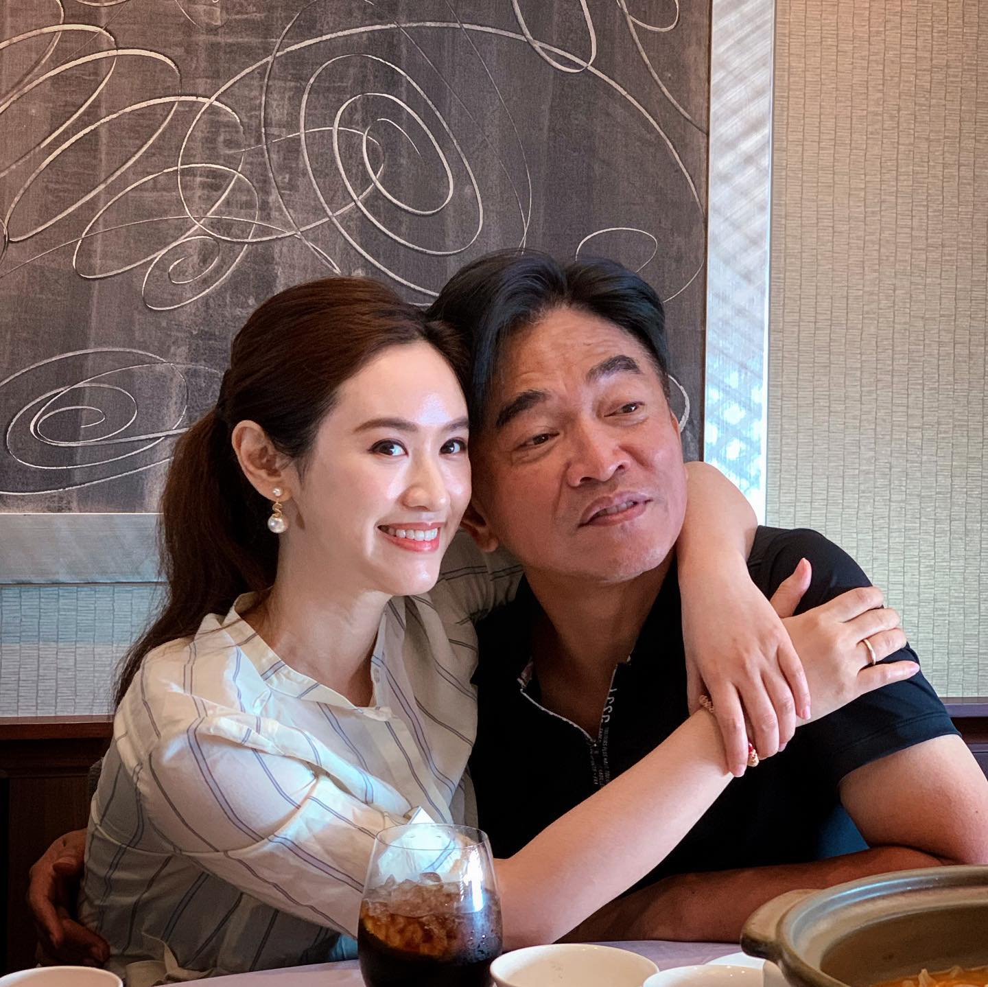 吳宗憲、吳姍儒父女感情融洽。(圖/翻攝自吳姍儒 Sandy Wu Facebook)