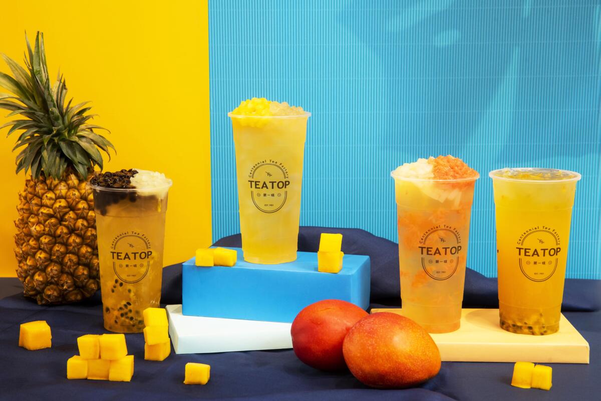 「TEA TOP 第一味」反向操作,提高物料成本,壓低店面租金。(圖/TEA TOP 第一味提供)