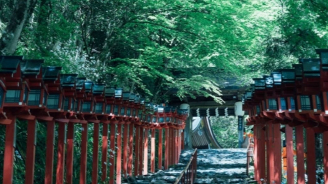 京都貴船神社。(圖/翻攝自貴船神社官網)