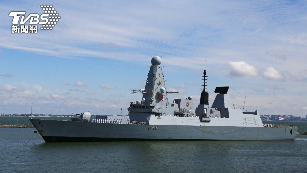 英國軍艦今年6月駛入黑海爭議海域,引發俄羅斯強烈不滿。(圖/達志影像路透社)