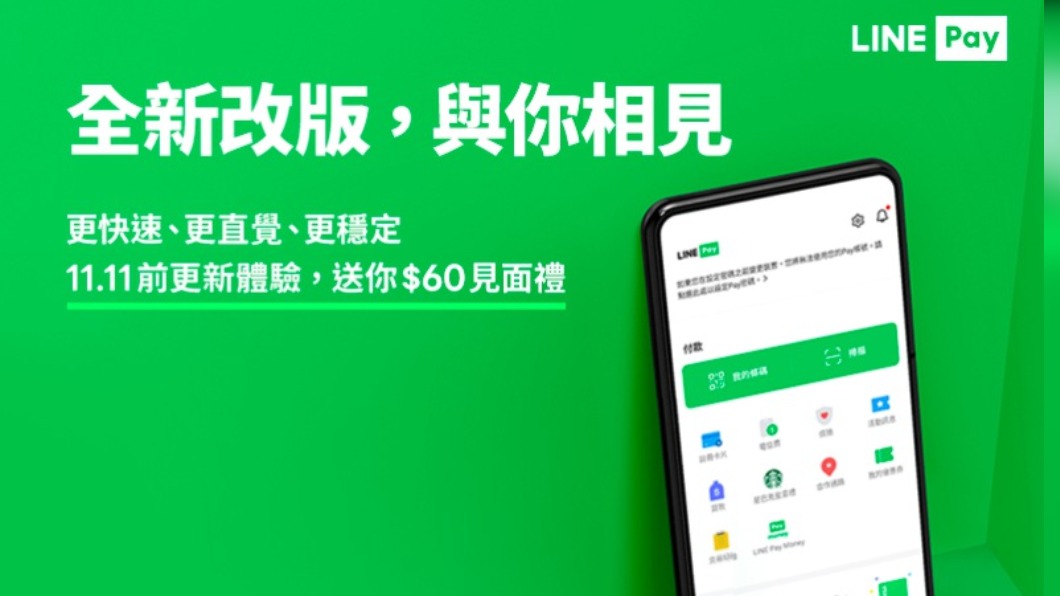 LINE有好康!掃3次60元入袋 小7、麥當勞都能用