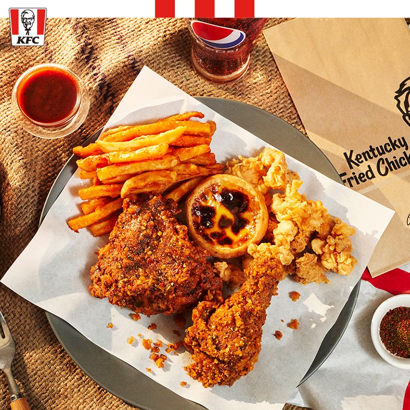 肯德基舊版薯條。(圖/翻攝自KFC Facebook)
