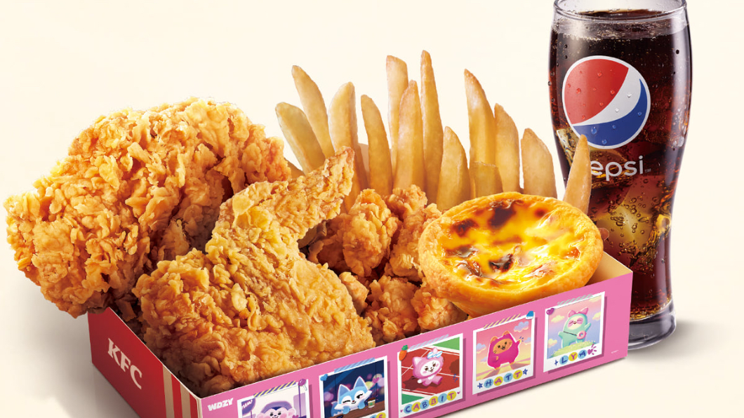 肯德基新版薯條。(圖/翻攝自KFC Facebook)