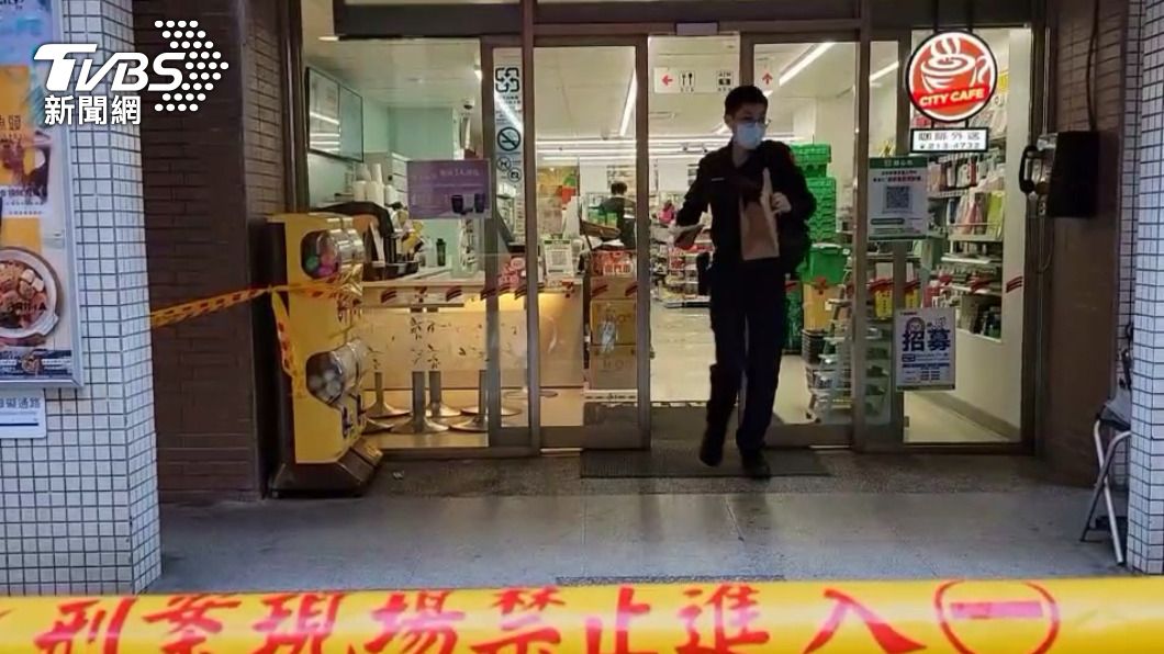 警方封鎖現場進行鑑識。(圖/TVBS)
