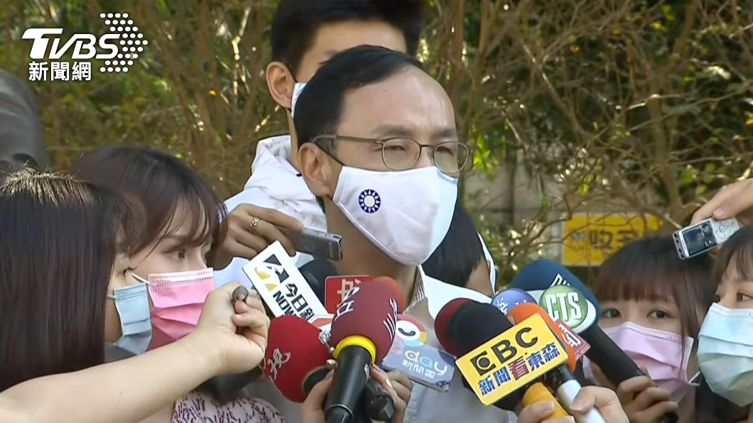 國民黨主席朱立倫。（圖／TVBS）