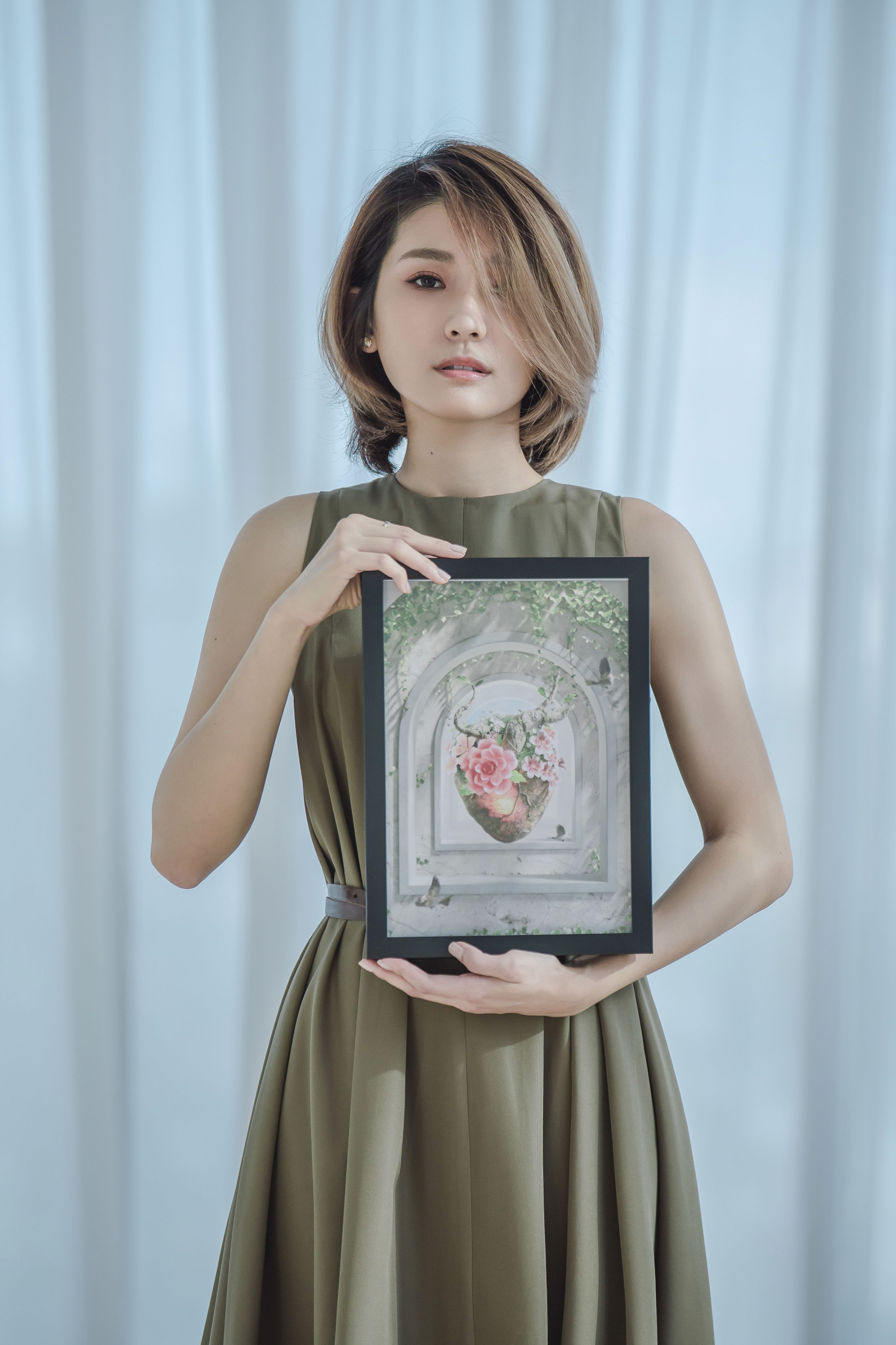 〈Nightingale〉製作3段動態影片NFT，每段影片全世界限量3幅。（圖／Blue Moon Productions提供）