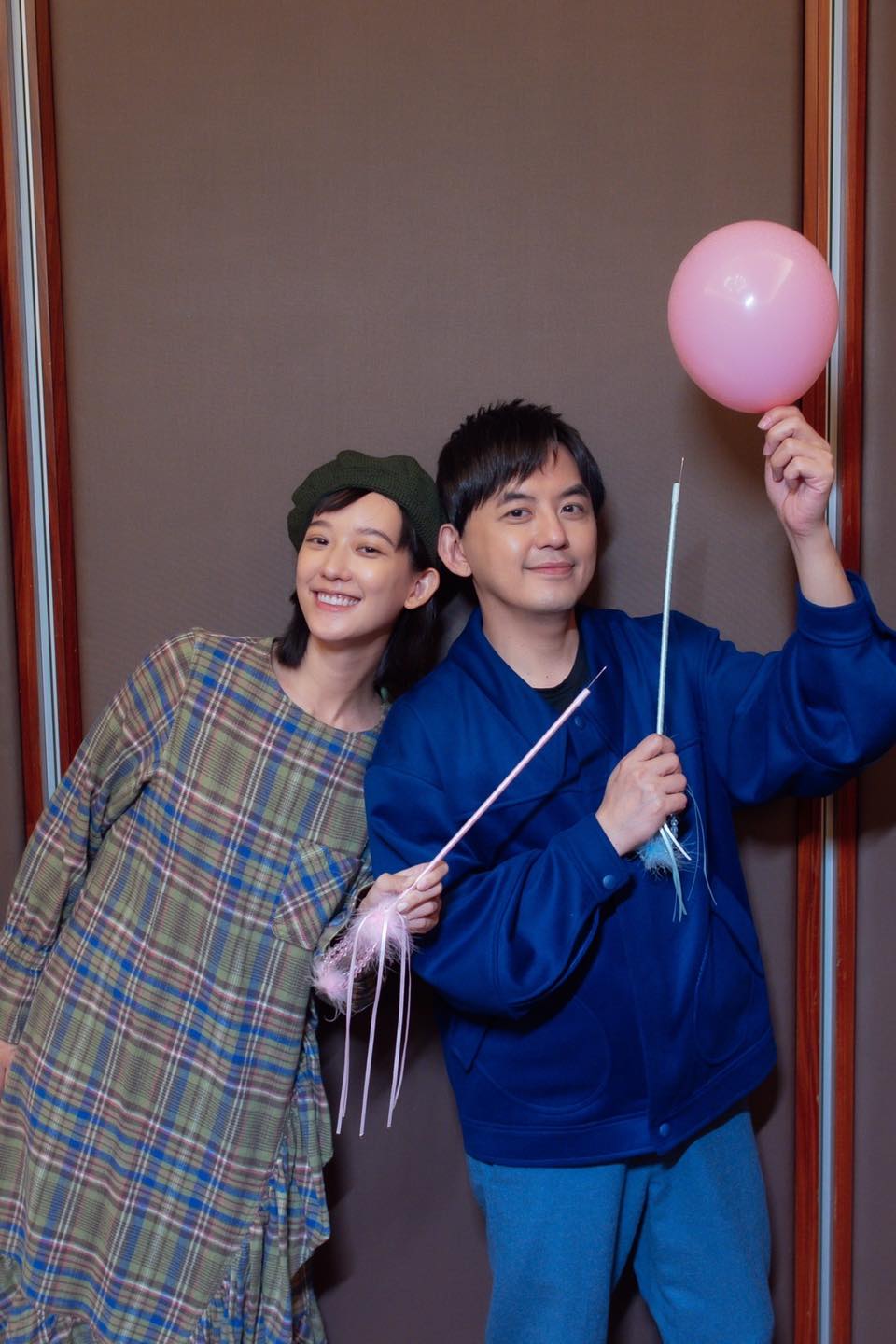 黃子佼與孟耿如迎來寶貝女兒。(圖/翻攝自孟耿如臉書)