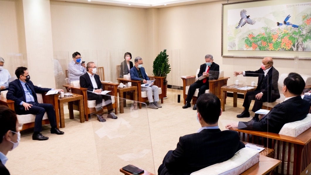 閣揆蘇貞昌召開會議。(圖/行政院提供)