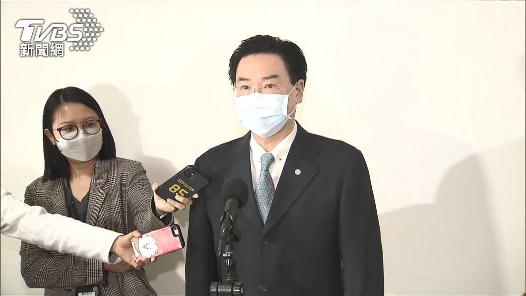 外交部長吳釗燮。(圖/TVBS)