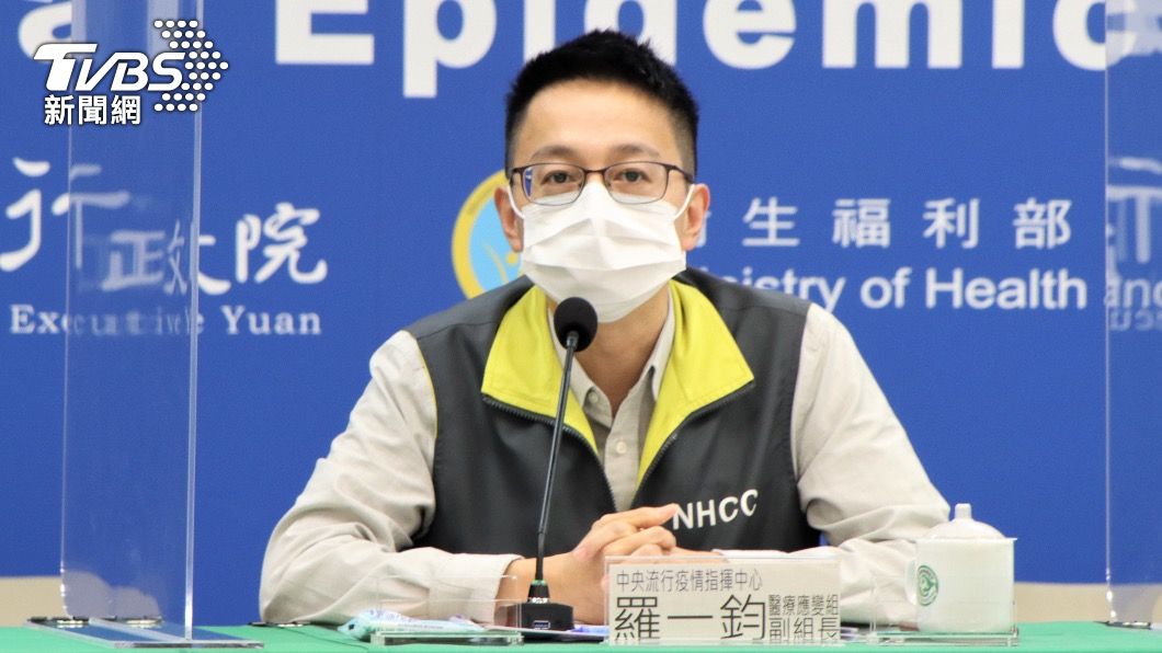 羅一鈞曝蔡明興可能恢復速度快的原因。（圖／指揮中心提供）