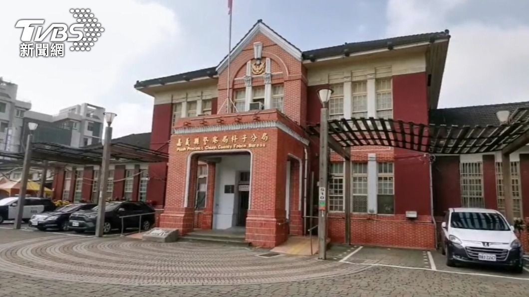 朴子分局。(圖/TVBS)