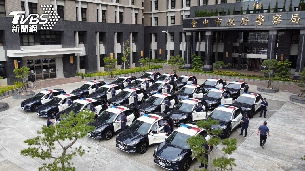 拒絕暴力事件！台中打擊犯罪　豪擲1.1億購新警車